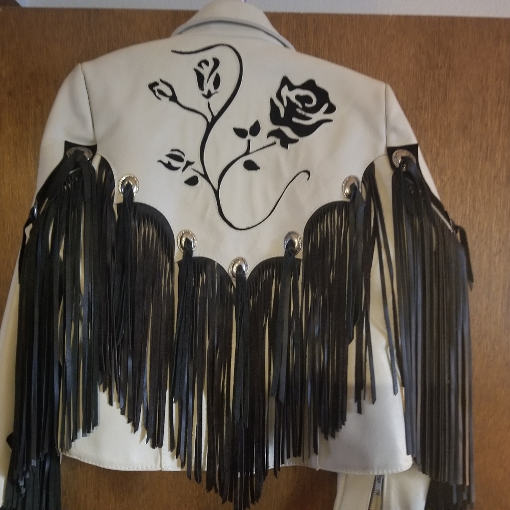 Ladies Gypsy Leather  motorcycle jacket